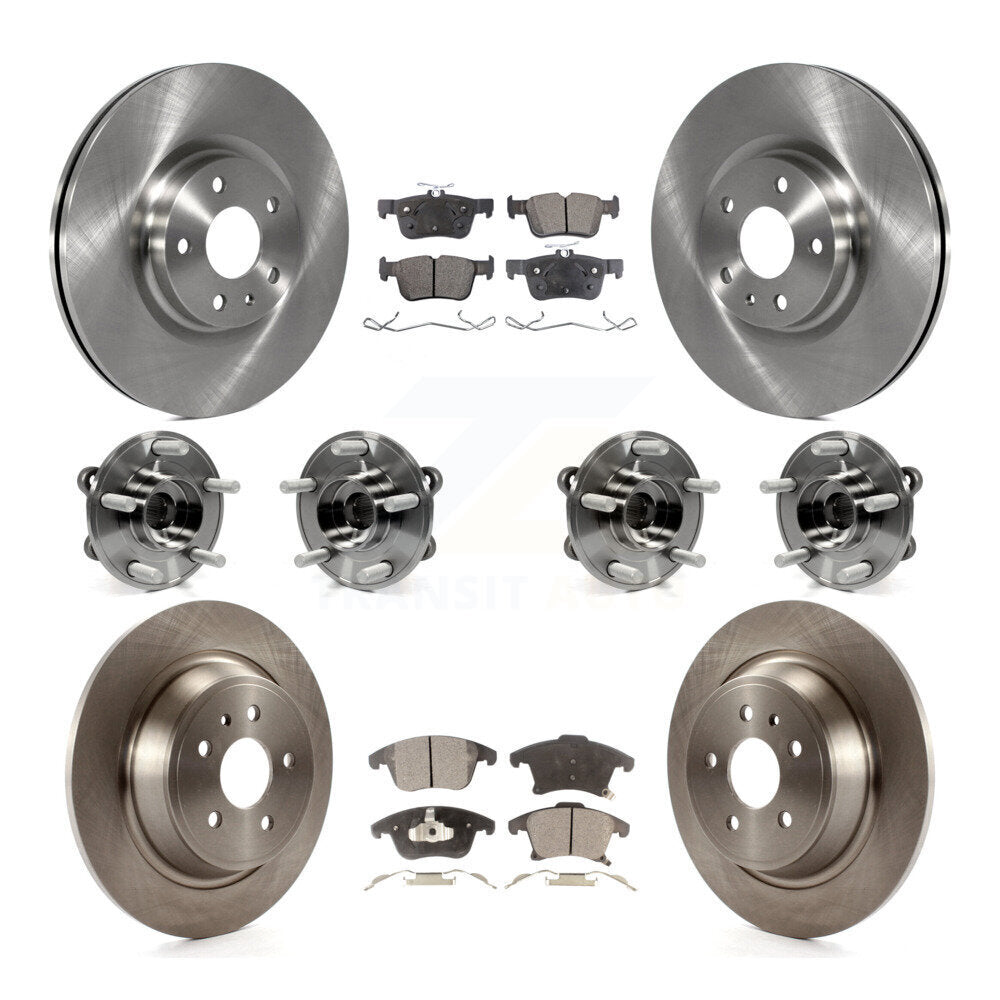[Avant + Arrière] Kit d'ensemble roulement de roue et moyeu pour Ford Fusion Lincoln MKZ KBB-109001