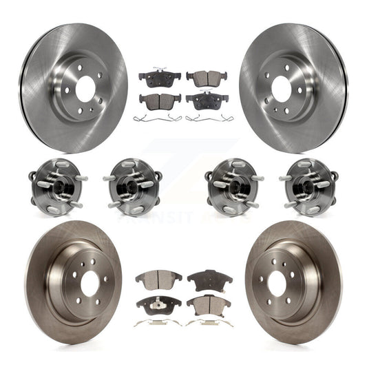 [Avant + Arrière] Kit d'ensemble roulement de roue et moyeu pour Ford Fusion Lincoln MKZ KBB-109001