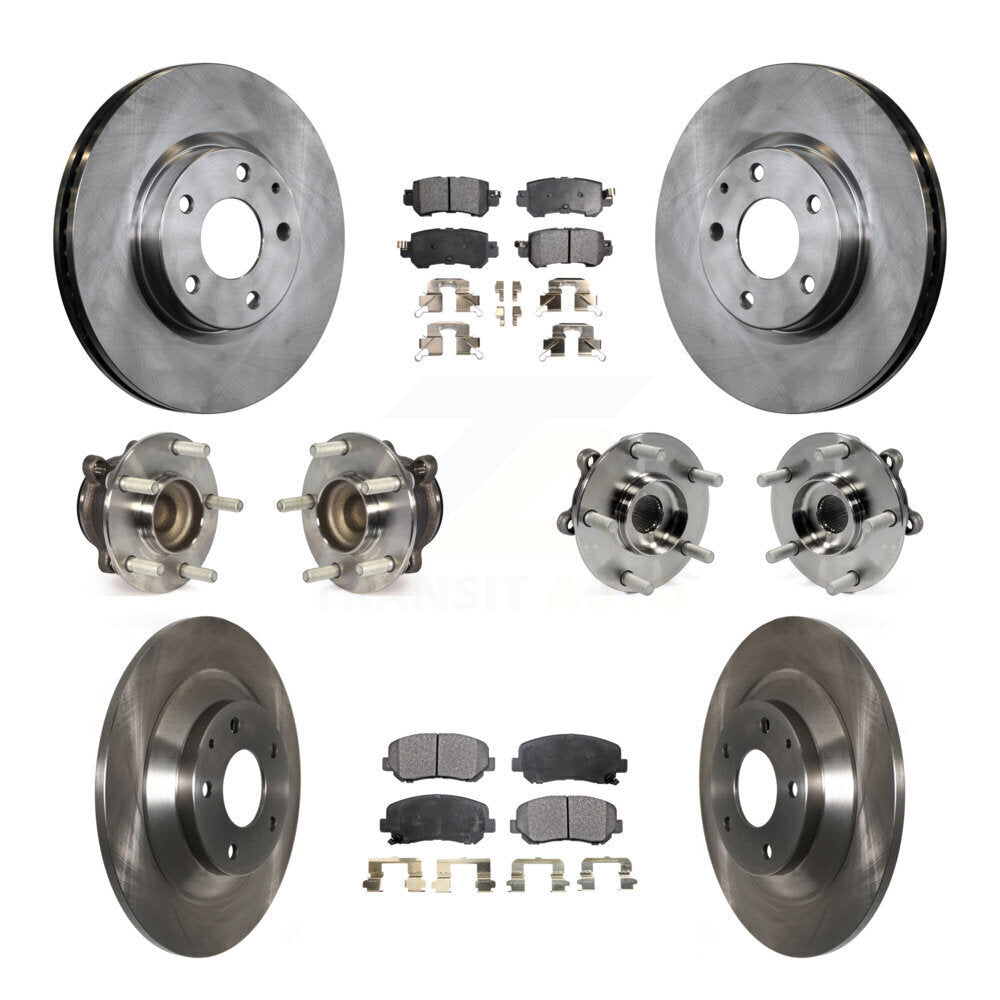 [Avant + Arrière] Kit d'ensemble roulement de roue et moyeu pour Mazda CX-5 FWD KBB-109010