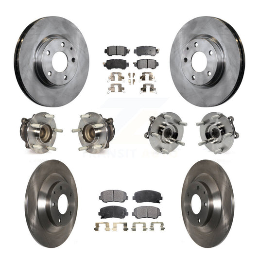 [Avant + Arrière] Kit d'ensemble roulement de roue et moyeu pour Mazda CX-5 FWD KBB-109010