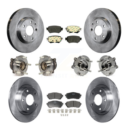 [Avant + Arrière] Kit d'ensemble roulement de roue et moyeu pour 2016-2018 Mazda 6 KBB-109012