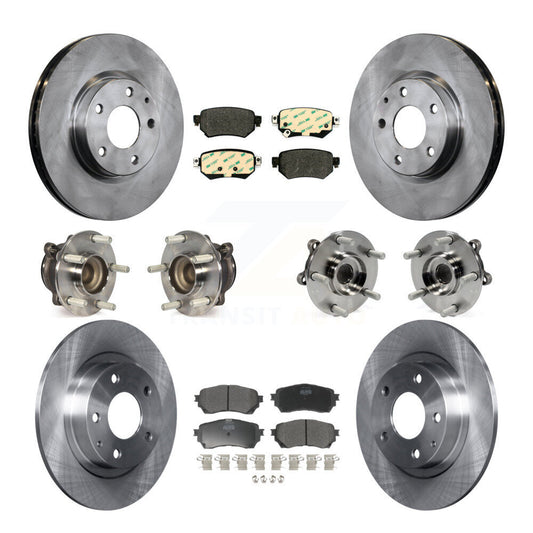 [Avant + Arrière] Kit d'ensemble roulement de roue et moyeu pour 2016-2018 Mazda 6 KBB-109012