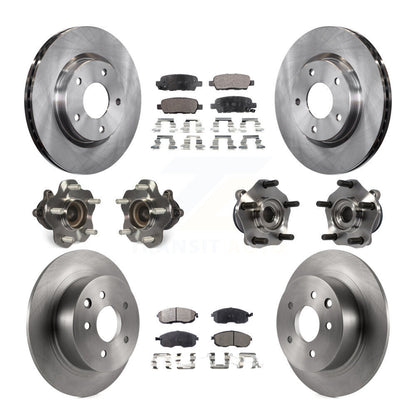 [Avant + Arrière] Kit d'ensemble roulement de roue et moyeu pour Nissan Sentra KBB-109016