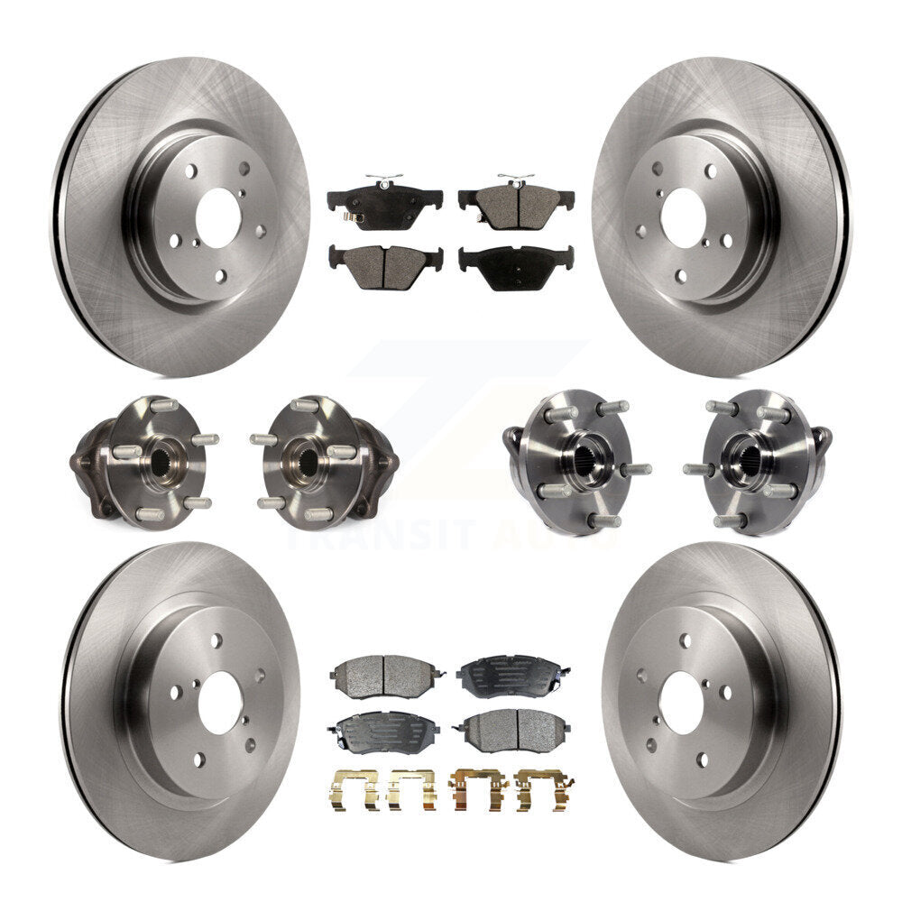 [Avant + Arrière] Kit d'ensemble roulement de roue et moyeu pour 2015-2019 Subaru Outback Legacy KBB-109024
