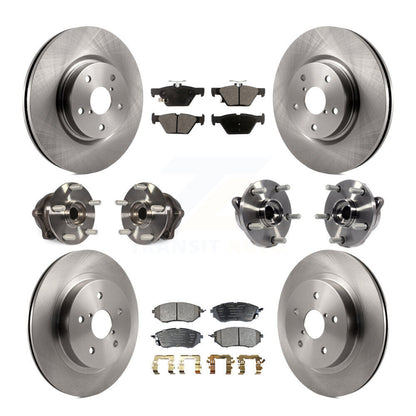 [Avant + Arrière] Kit d'ensemble roulement de roue et moyeu pour 2015-2019 Subaru Outback Legacy KBB-109024