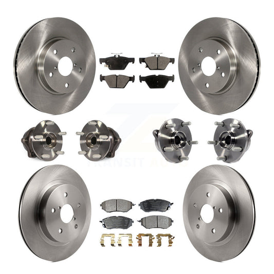 [Avant + Arrière] Kit d'ensemble roulement de roue et moyeu pour 2015 Subaru Legacy 2.5L KBB-109025