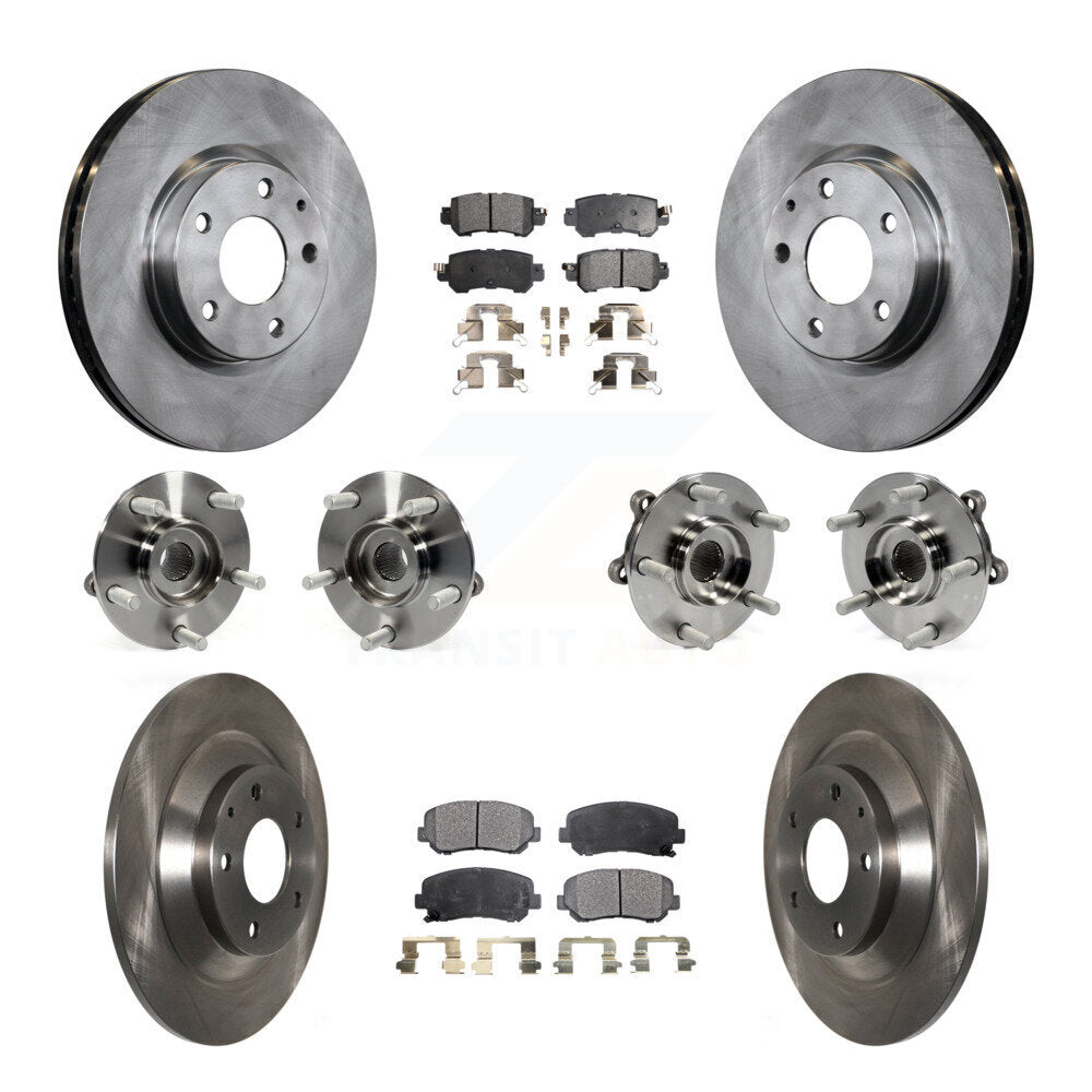 [Avant + Arrière] Kit d'ensemble roulement de roue et moyeu pour Mazda CX-5 AWD KBB-109033