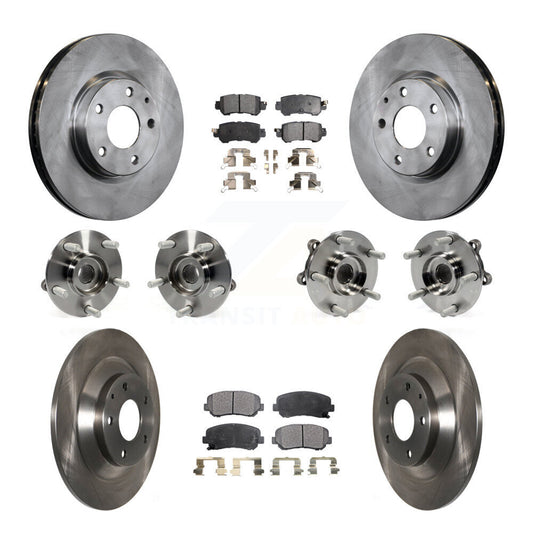 [Avant + Arrière] Kit d'ensemble roulement de roue et moyeu pour Mazda CX-5 AWD KBB-109033