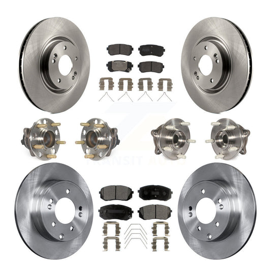 [Avant + Arrière] Kit d'ensemble roulement de roue et moyeu pour Kia Optima avec Manual Parking KBB-109037