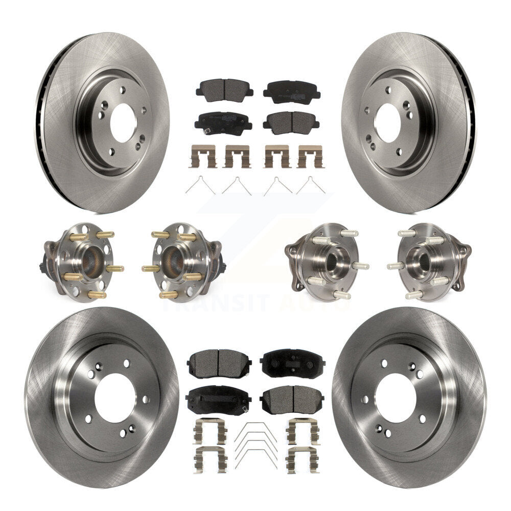 [Avant + Arrière] Kit d'ensemble roulement de roue et moyeu pour Kia Optima avec Electric Parking KBB-109039