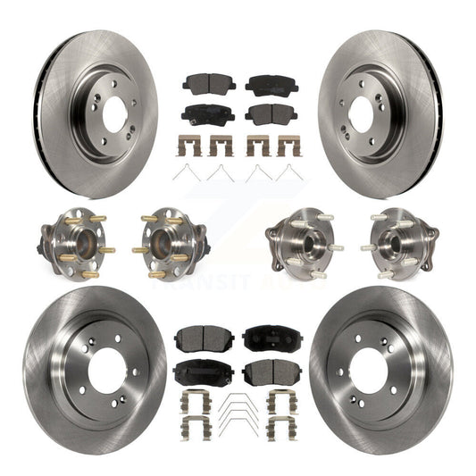[Avant + Arrière] Kit d'ensemble roulement de roue et moyeu pour Kia Optima avec Electric Parking KBB-109039