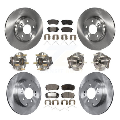 [Avant + Arrière] Kit d'ensemble roulement de roue et moyeu pour Kia Optima avec Manual Parking KBB-109042