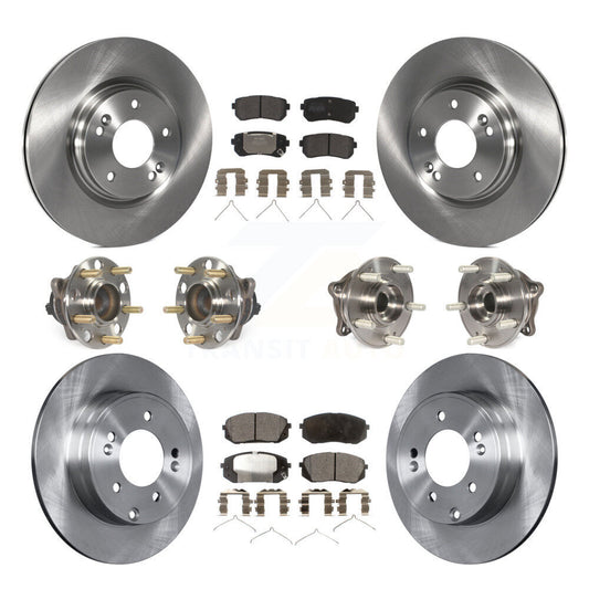 [Avant + Arrière] Kit d'ensemble roulement de roue et moyeu pour Kia Optima avec Manual Parking KBB-109042