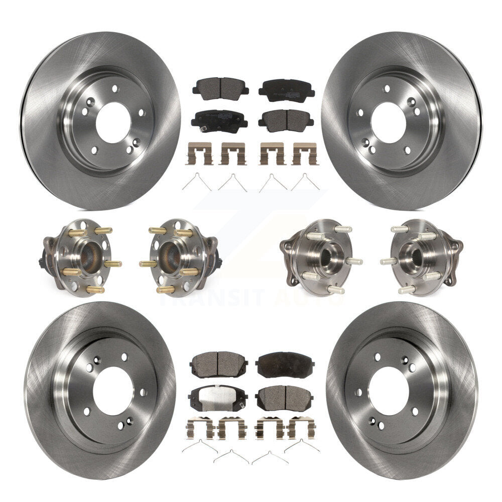 [Avant + Arrière] Kit d'ensemble roulement de roue et moyeu pour Kia Optima avec Electric Parking KBB-109043
