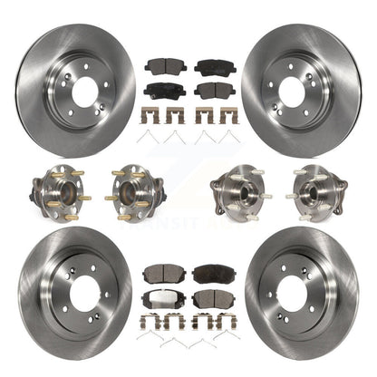 [Avant + Arrière] Kit d'ensemble roulement de roue et moyeu pour Kia Optima avec Electric Parking KBB-109043