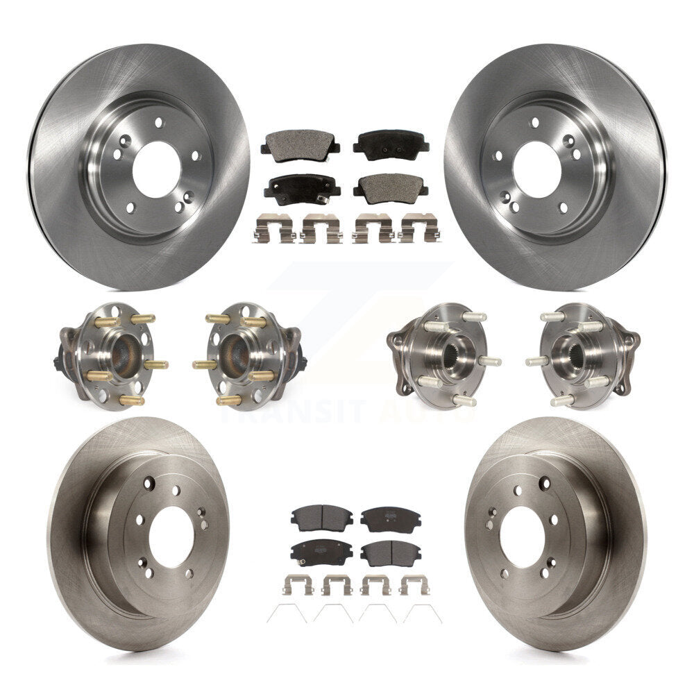 [Avant + Arrière] Kit d'ensemble roulement de roue et moyeu pour Hyundai Tucson Kia Sportage KBB-109045
