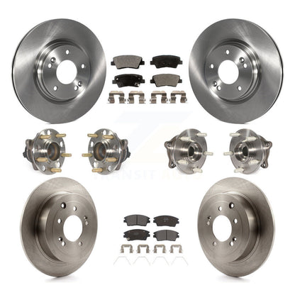 [Avant + Arrière] Kit d'ensemble roulement de roue et moyeu pour Hyundai Tucson Kia Sportage KBB-109045