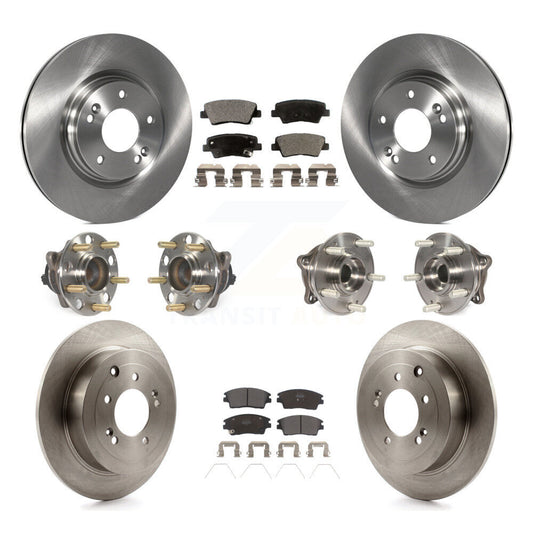 [Avant + Arrière] Kit d'ensemble roulement de roue et moyeu pour Hyundai Tucson Kia Sportage KBB-109045