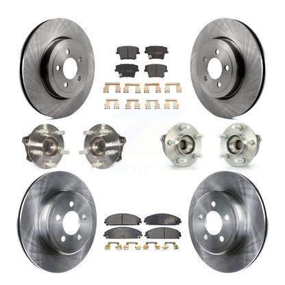 [Avant + Arrière] Kit d'ensemble roulement de roue et moyeu pour Dodge Charger Chrysler 300 Challenger KBB-109046