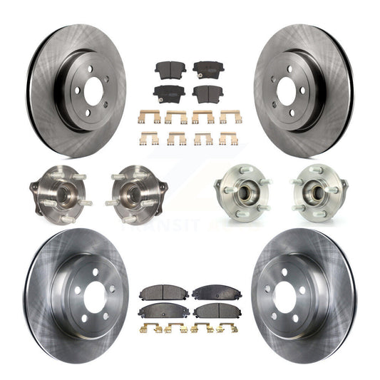 [Avant + Arrière] Kit d'ensemble roulement de roue et moyeu pour Dodge Charger Chrysler 300 Challenger KBB-109046
