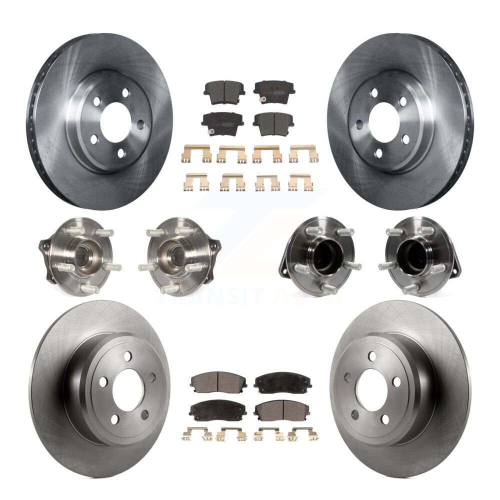 [Avant + Arrière] Kit d'ensemble roulement de roue et moyeu pour Dodge Charger Chrysler 300 Challenger KBB-109048