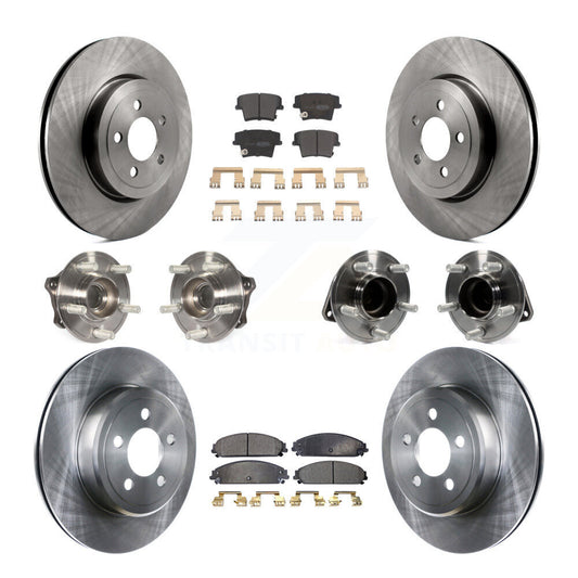 [Avant + Arrière] Kit d'ensemble roulement de roue et moyeu pour Dodge Challenger Chrysler 300 Charger KBB-109049
