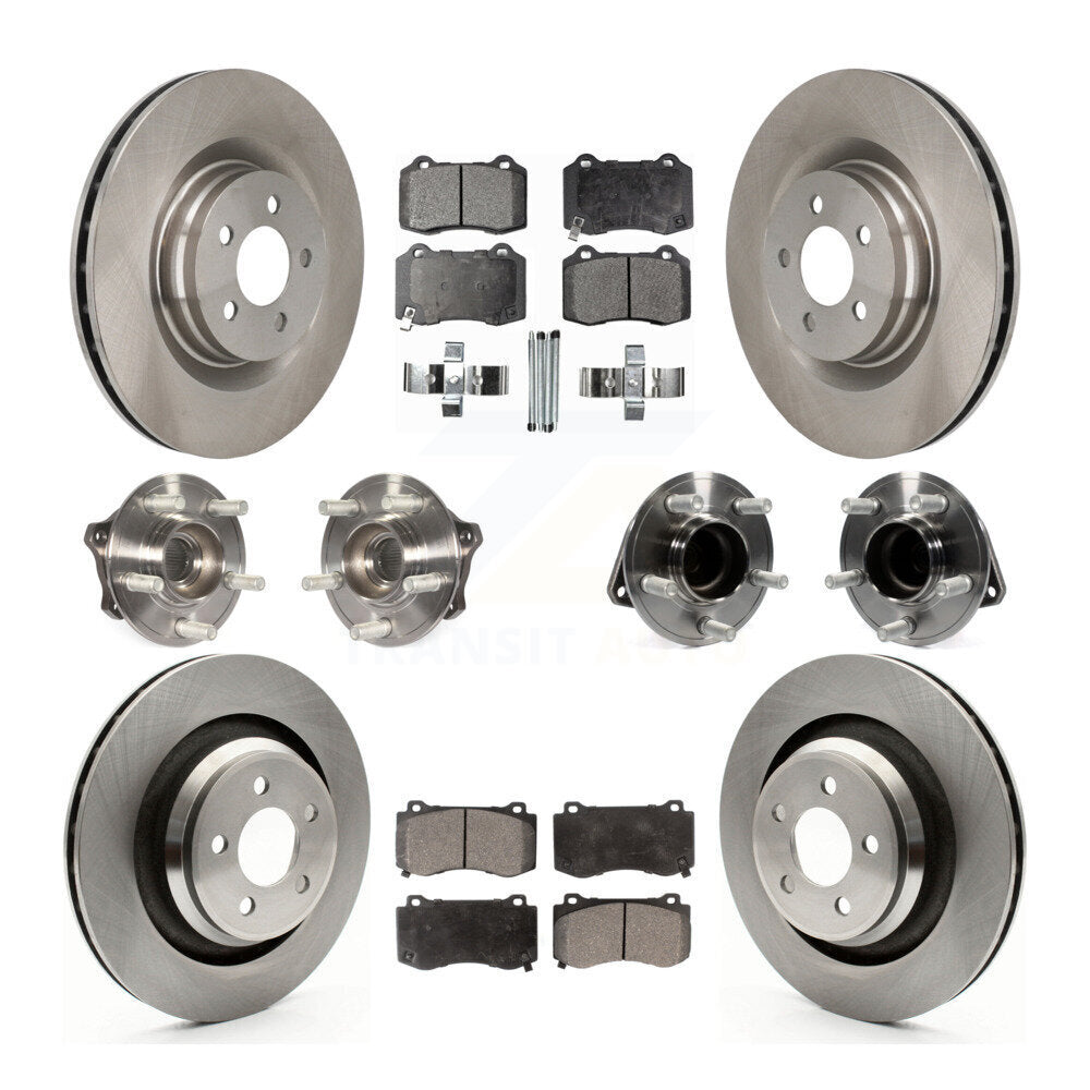 [Avant + Arrière] Kit d'ensemble roulement de roue et moyeu pour Dodge Charger Challenger KBB-109051