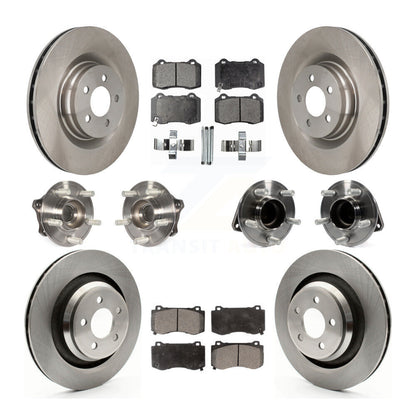 [Avant + Arrière] Kit d'ensemble roulement de roue et moyeu pour Dodge Charger Challenger KBB-109051
