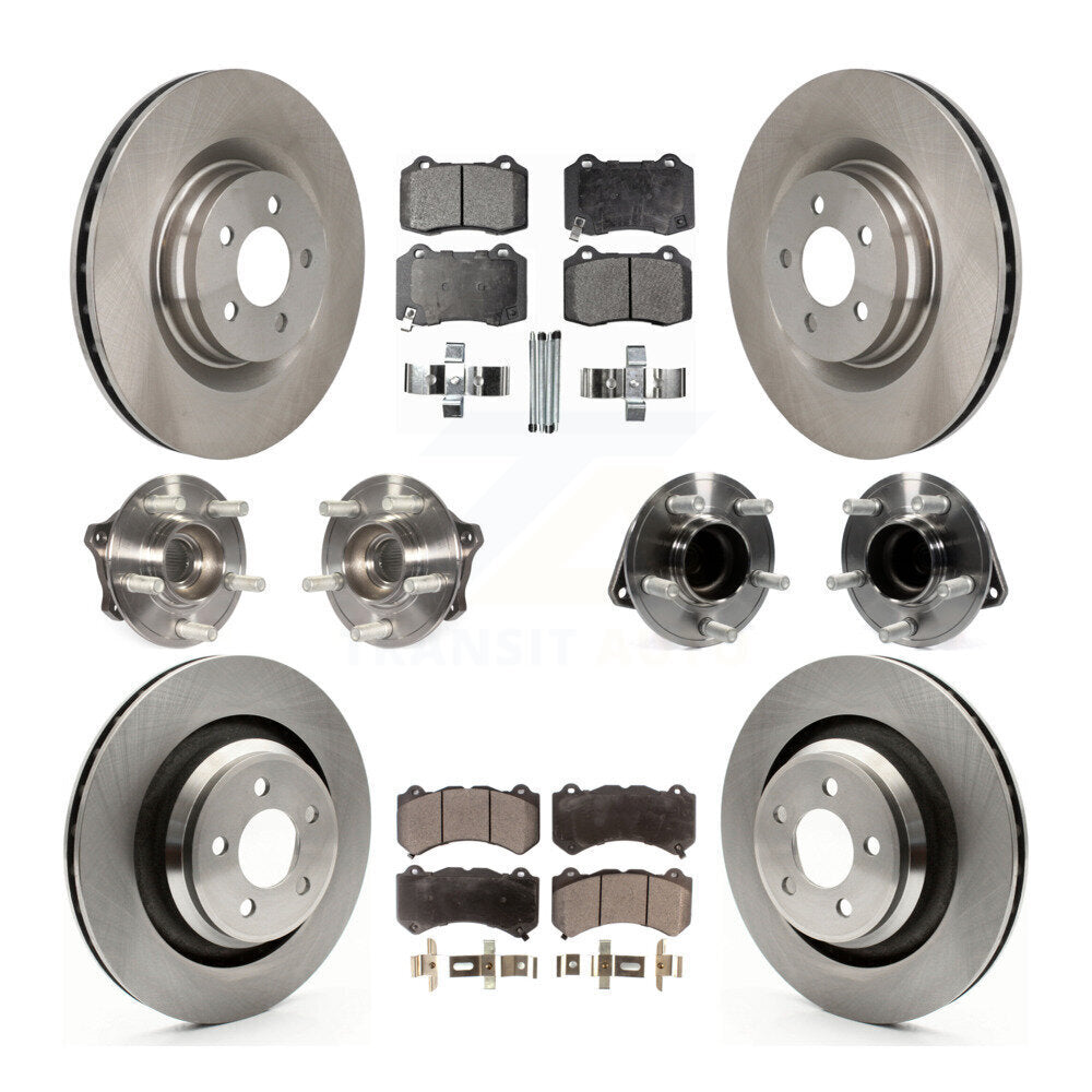 [Avant + Arrière] Kit d'ensemble roulement de roue et moyeu pour Dodge Challenger Charger KBB-109053