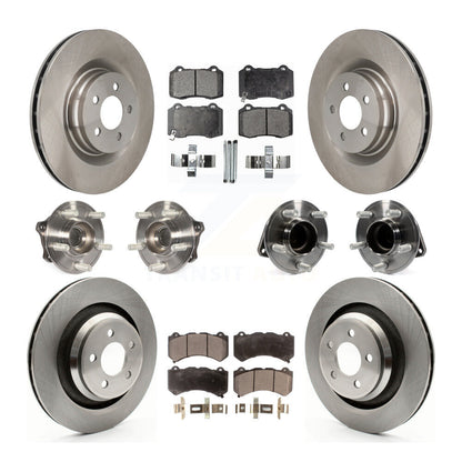 [Avant + Arrière] Kit d'ensemble roulement de roue et moyeu pour Dodge Challenger Charger KBB-109053