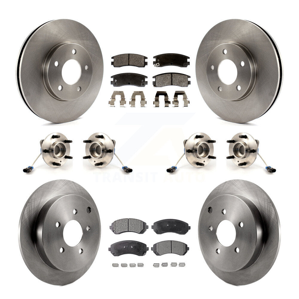 [Avant + Arrière] Kit d'ensemble roulement de roue et moyeu pour Buick Rendezvous Chevrolet Venture Pontiac Montana Aztek Oldsmobile Silhouette KBB-109074