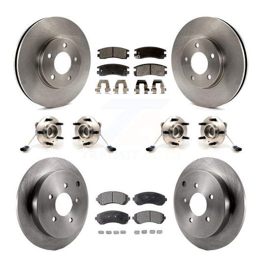 [Avant + Arrière] Kit d'ensemble roulement de roue et moyeu pour Buick Rendezvous Chevrolet Venture Pontiac Montana Aztek Oldsmobile Silhouette KBB-109074