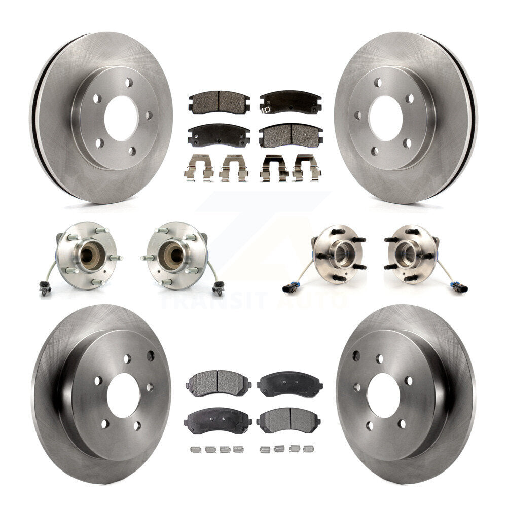 [Avant + Arrière] Kit d'ensemble roulement de roue et moyeu pour Buick Rendezvous KBB-109076