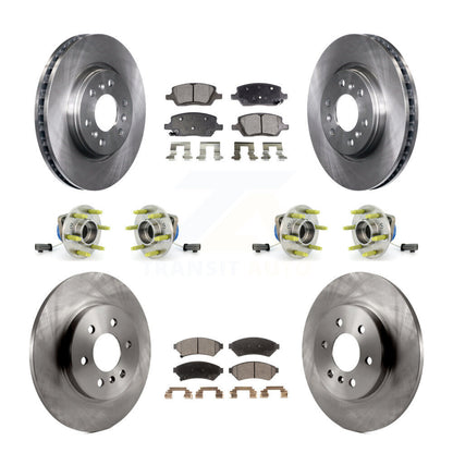 [Avant + Arrière] Kit d'ensemble roulement de roue et moyeu pour 2006 Saturn Relay AWD avec FE1 Suspension KBB-109081