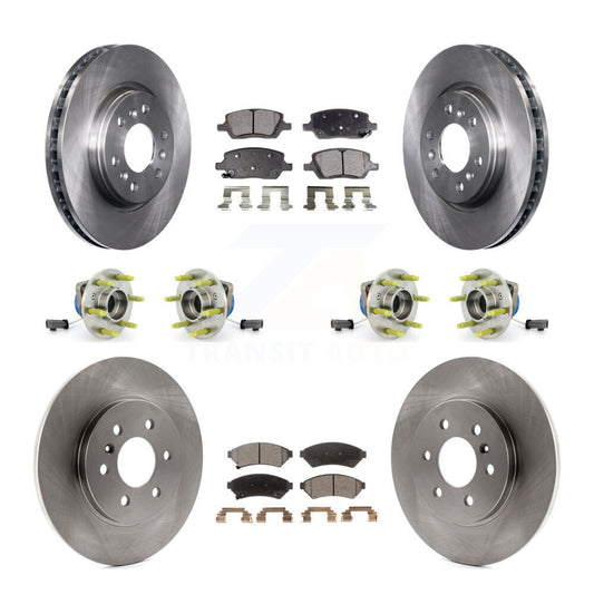 [Avant + Arrière] Kit d'ensemble roulement de roue et moyeu pour 2006 Chevrolet Uplander Pontiac Montana Buick Terraza Saturn Relay AWD KBB-109082