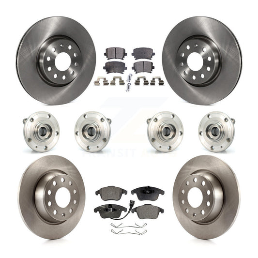 [Avant + Arrière] Kit d'ensemble roulement de roue et moyeu pour Volkswagen Tiguan Audi Q3 Quattro KBB-109085