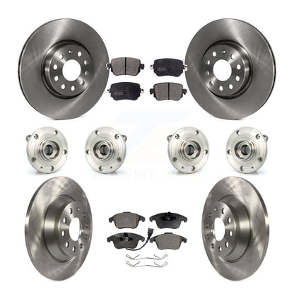 [Avant + Arrière] Kit d'ensemble roulement de roue et moyeu pour Audi Q3 Quattro KBB-109086