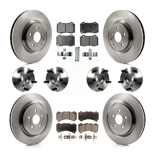[Avant + Arrière] Kit d'ensemble roulement de roue et moyeu pour 2014 Chevrolet Camaro ZL1 KBB-109117 par Transit Auto