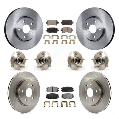 [Avant + Arrière] Kit d'ensemble roulement de roue et moyeu pour 2018-2019 Chevrolet Impala KBB-109121 par Transit Auto