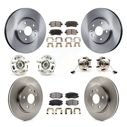 [Avant + Arrière] Kit d'ensemble roulement de roue et moyeu pour 2010 Buick Allure KBB-109124