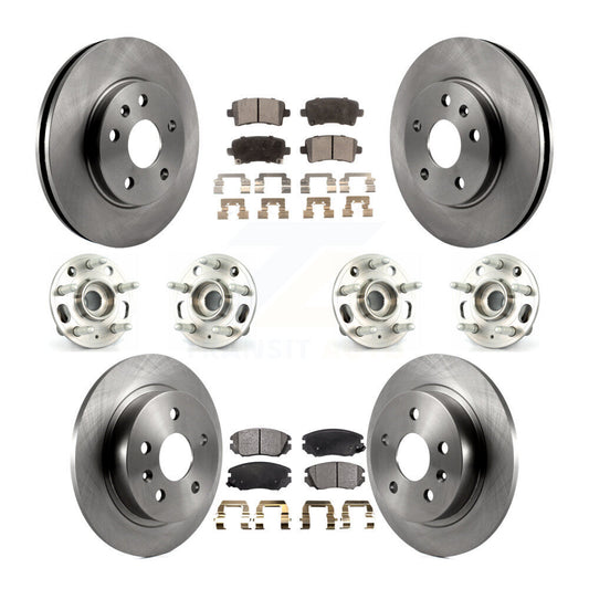 [Avant + Arrière] Kit d'ensemble roulement de roue et moyeu pour 2013-2015 Chevrolet Malibu Naturally Aspirated KBB-109127