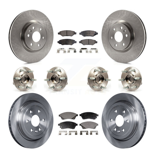 [Avant + Arrière] Kit d'ensemble roulement de roue et moyeu pour Cadillac SRX Saab 9-4X KBB-109128