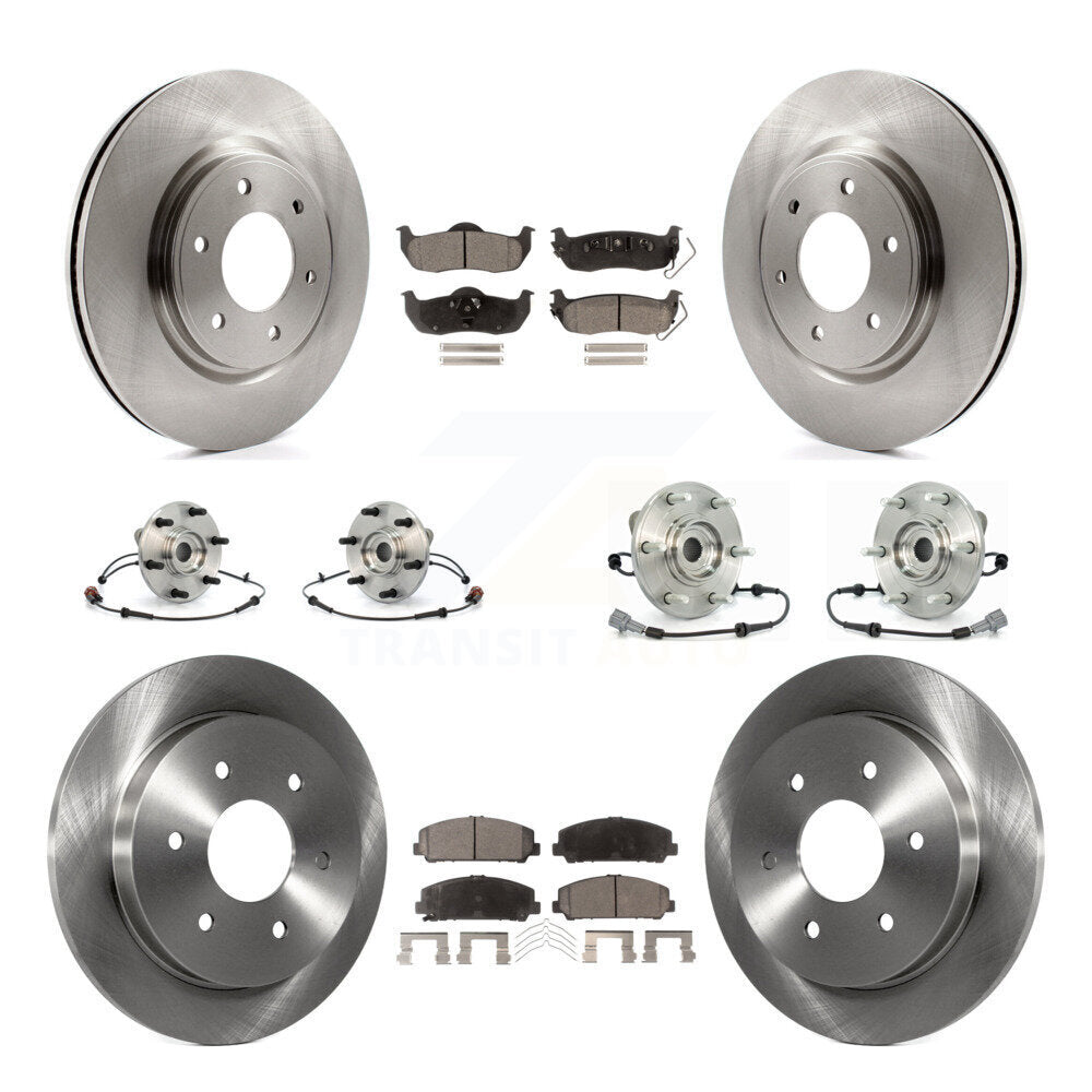 [Avant + Arrière] Kit d'ensemble roulement de roue et moyeu pour Nissan Armada INFINITI QX56 KBB-109137
