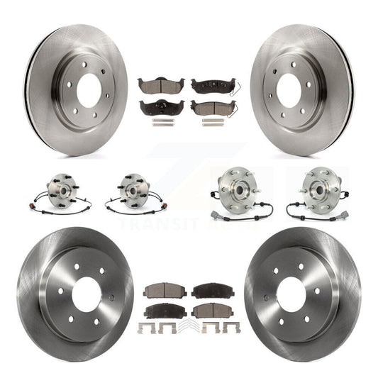 [Avant + Arrière] Kit d'ensemble roulement de roue et moyeu pour Nissan Armada INFINITI QX56 KBB-109137