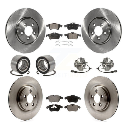 [Avant + Arrière] Kit d'ensemble roulement de roue et moyeu pour 2013 Jaguar XF 2.0L KBB-109149
