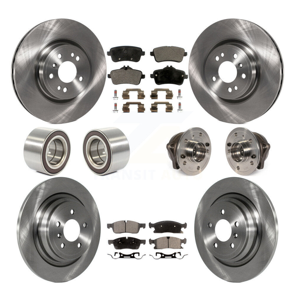 [Avant + Arrière] Kit d'ensemble roulement de roue et moyeu pour Mercedes-Benz ML350 GLE350 ML250 GLE300d KBB-109161