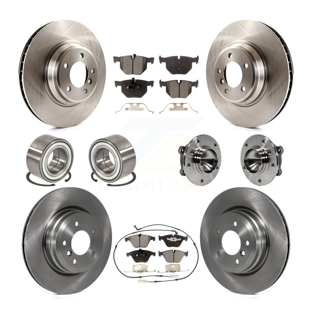 [Avant + Arrière] Kit d'ensemble roulement de roue et moyeu pour BMW 335i 335d 335is KBB-109164