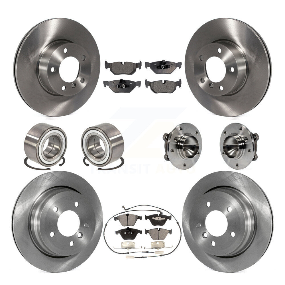 [Avant + Arrière] Kit d'ensemble roulement de roue et moyeu pour BMW 328i KBB-109167