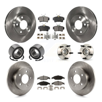 [Avant + Arrière] Kit d'ensemble roulement de roue et moyeu pour 2003 Ford Mustang SVT Cobra 10th Anniversary KBB-109170