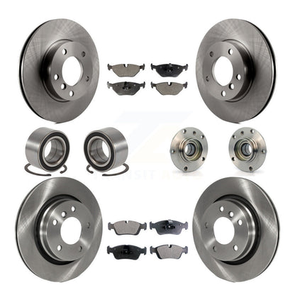 [Avant + Arrière] Kit d'ensemble roulement de roue et moyeu pour 1998 BMW 328i 328is avec 294mm Diameter Rotor KBB-109208